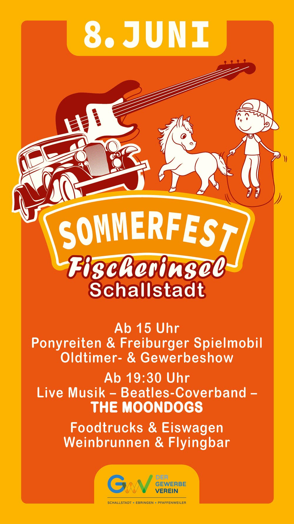 Sommerfest im Gewerbegebiet „Fischerinsel“ Schallstadt